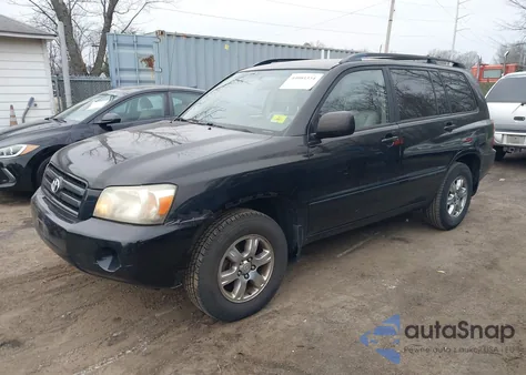 2004 Toyota Highlander V6 from USA, damaged, VIN JTEDP21A140032943